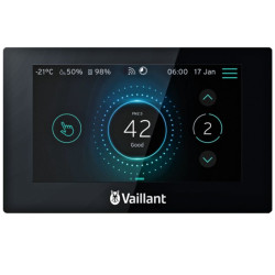 Термостат комнатный Vaillant haloVENT, программируемый, 24В, черный