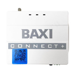 Термостат комнатный/на DIN рейку Zont Connect+, программируемый, 24В, белый