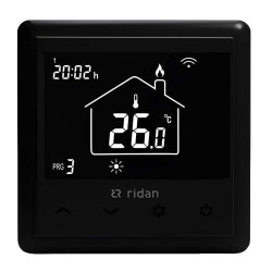 Термостат комнатный Ридан WT-RB, программируемый, 220В, черный