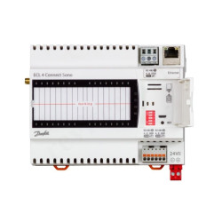 Контроллер на DIN рейку Ридан ECL4 Connect Sono RS485, программируемый, 24 В
