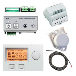 Комплект каскадного управления DIN рейку Wiesberg , беспроводной, 220 В