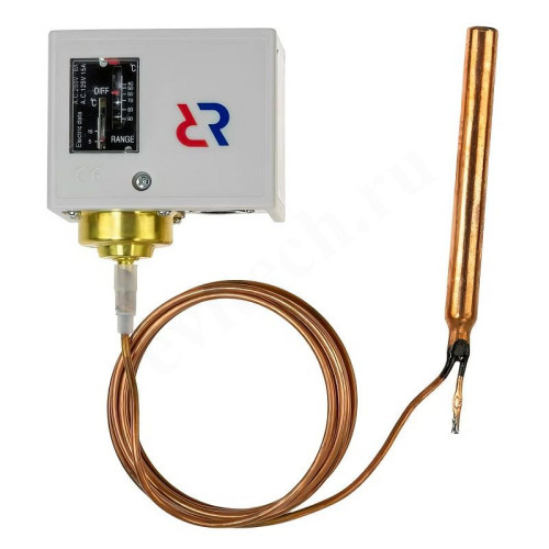 Реле температуры KP81R, 90-150 ºС, капиллярная трубка 2 м