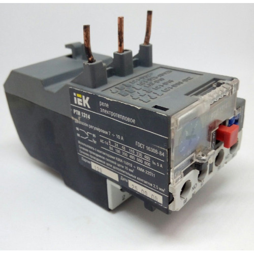 Реле электротепловое РТИ-1314 7-10А