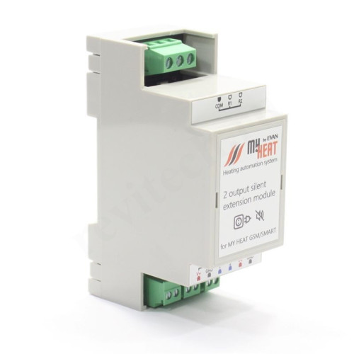 Блок симисторов на DIN рейку MY HEAT RL2S, 3 В, на 2 выхода