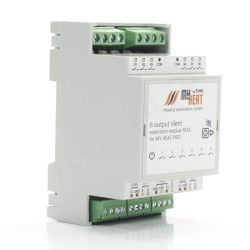 Блок расширения на DIN рейку MY HEAT RL6S, 12 В, симисторный на 6 выходов