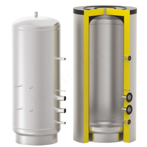 Буферная емкость S-Tank SS ELECTRO 1000 (995 л.)  напольный, нерж. сталь