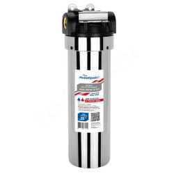 Корпус картриджного фильтра АБФ-НЕРЖ-34-ПЛ Аквабрайт, пластиковая крышка