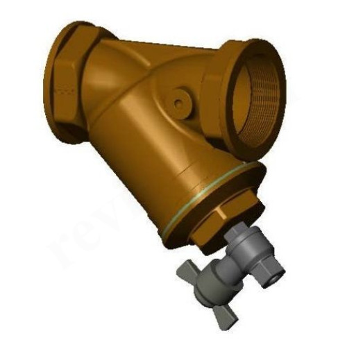 Фильтр сетчатый резьб. 1 1/2", PN16, Tecofi F2142, бронза