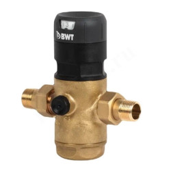 Фильтр сетчатый резьб. 1/2", PN25, BWT D1 Eco, латунь, с редуктором давления, для горячей воды