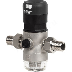 Фильтр сетчатый резьб. 3/4", PN16, BWT D1 Inox, сталь нержавеющая, с редуктором давления, для холодн