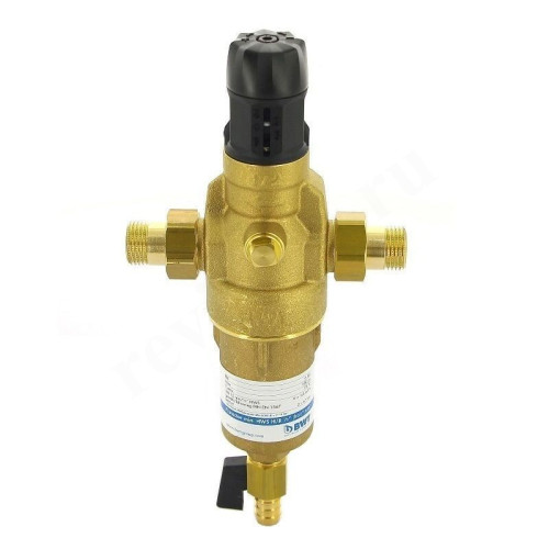 Фильтр сетчатый резьб. 3/4", PN16, BWT Protector mini H/R HWS, латунь, со сливным краном