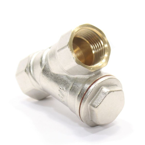 Фильтр сетчатый резьб. 1/2", PN16, WAAG, латунь, (хол./гор.)