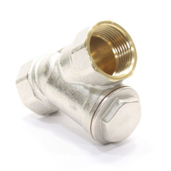 Фильтр сетчатый резьб. 1", PN16, WAAG, латунь, (хол./гор.)