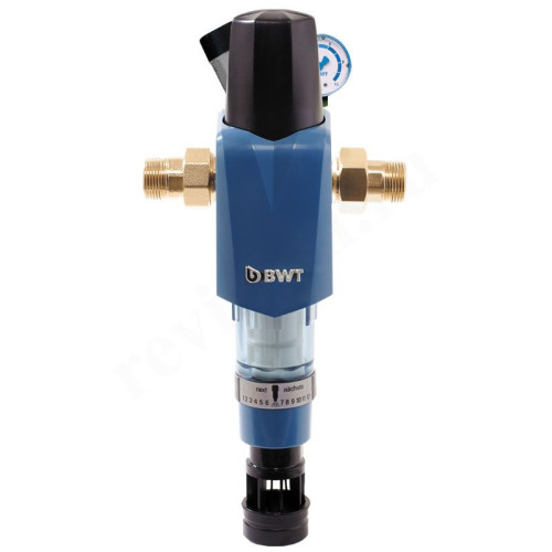 Фильтр сетчатый резьб. 1 1/4", PN16, BWT F1, латунь, со сливным краном