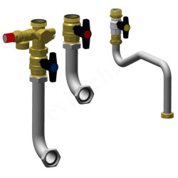 Гидравлический комплект подключения для монтажа в ряд THISION L PLUS