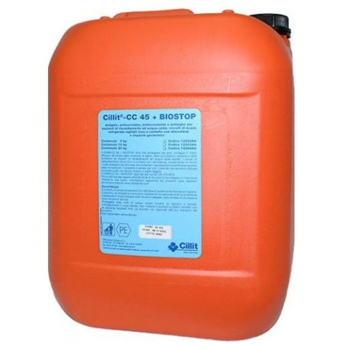 Теплоноситель концентрат Cillit-СС 45+BIOSTOP, пропиленгликоль, 10 кг