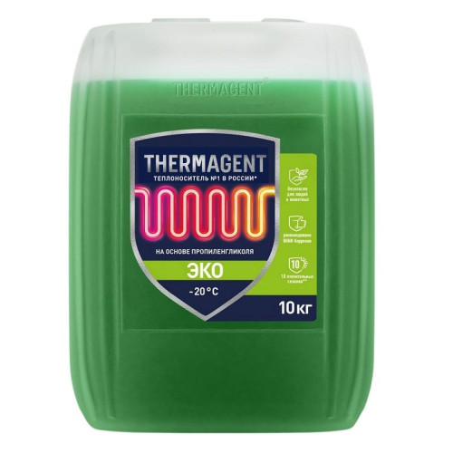 Теплоноситель THERMAGENT-20 ECO, пропиленгликоль, 10 кг