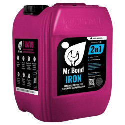 Реагент для промывки теплообменников Mr.Bond IRON, 10 кг
