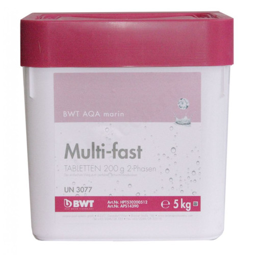 Многофункциональные таблетки (200гр) BWT AQA marin Multi-fast, 5кг