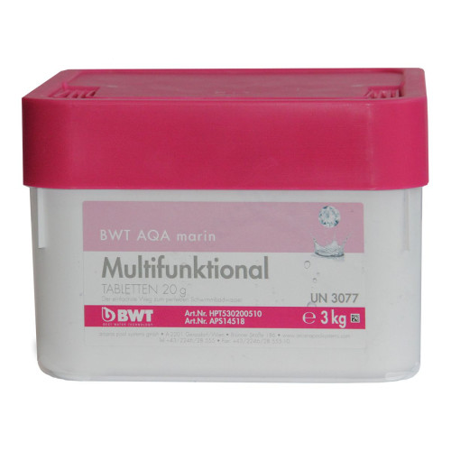 Многофункциональные таблетки (20гр) BWT AQA marin Multifunktional, 3кг