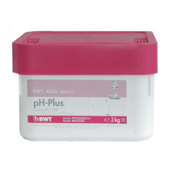 Щелочной порошок для повышения pH в воде бассейна BWT AQA marin pH Plus, 3 кг