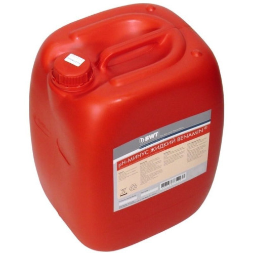 Реагент для снижения pH воды Benamin (pH-минус), 20 л