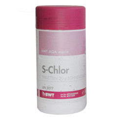 Таблетки б/раст.(20 гр)  BWT AQA marin S-Chlor, 1кг