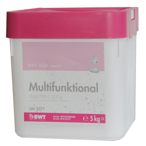 Многофункциональные таблетки (200гр) BWT AQA marin Multifunktional, 5кг