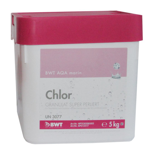 Хлоргранулят б/раст BWT AQA marin Chlor Super perliert, 5 кг