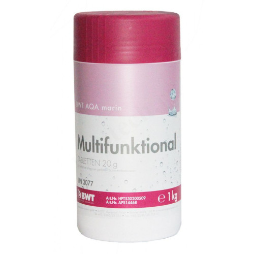 Многофункциональные таблетки (20гр) BWT AQA marin Multifunktional, 1кг