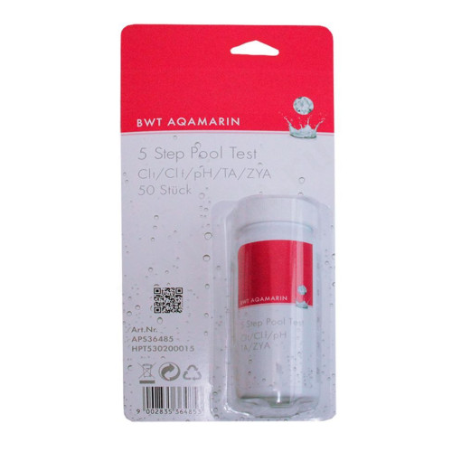 Запасные блистеры для набора тестов BWT AQA marin 5-step test 50