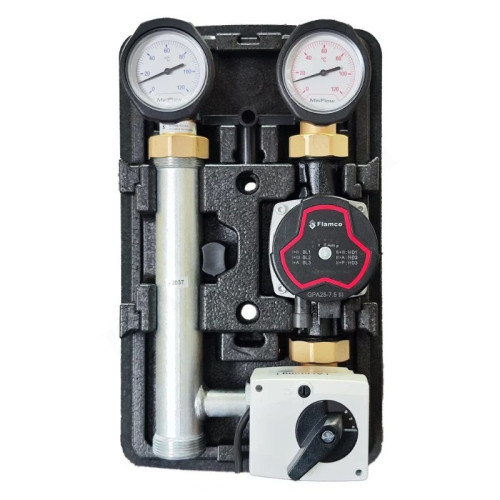 Насосно-смесительный модуль Meibes MeiFlow Top S MC, с сервоприводом, DN25, 41 кВт., (правое/левое)