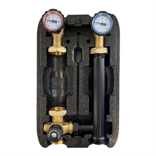 Насосно-смесительный модуль WAAG, с термосмесителем, DN25, 24 кВт., (левое)