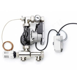 Узел смешения Rehau Flex, с термоголовкой, DN25, 10 кВт.