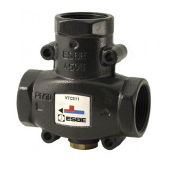Клапан термосмесительный 1", PN10, Esbe VTC 511 термический