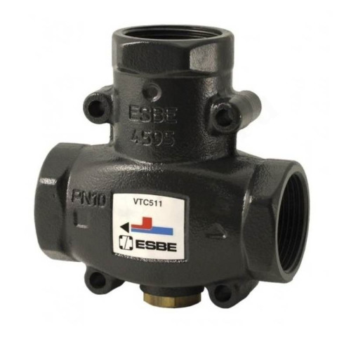 Клапан термосмесительный 1", PN10, Esbe VTC 511 термический