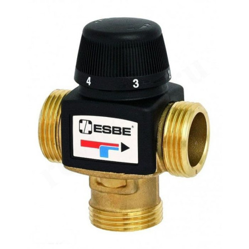 Клапан термосмесительный 1", 20-55 °C, PN10, Esbe VTA 372,