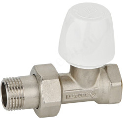 Клапан радиаторный регулирующий Bugatti DALLAS-8801, 3/4"х3/4", прямой