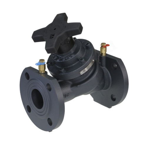 Клапан балансировочный (Ду32 мм) 100 мм, PN25, Ридан MNF-R, (с ниппелями), механический