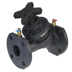 Клапан балансировочный (Ду40 мм) 110 мм, PN25, Ридан MNF-R, (с ниппелями), механический