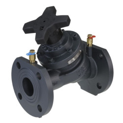 Клапан балансировочный (Ду400 мм) 400 мм, PN16, Ридан MNF-R, (с ниппелями), механический