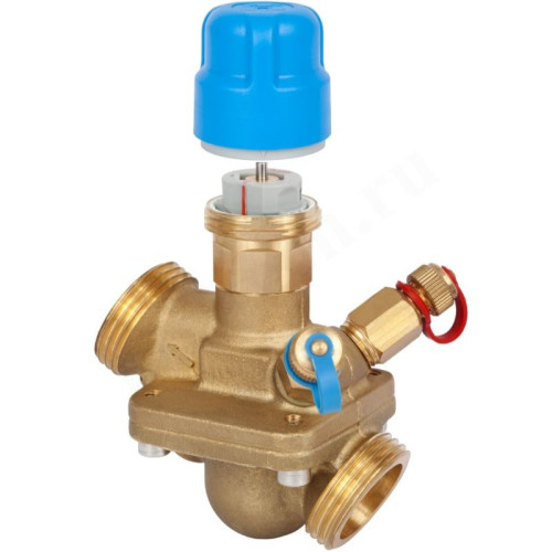 Клапан балансировочный (Ду10 мм) 1/2", PN16, Danfoss AB-QM, (с ниппелями), механический