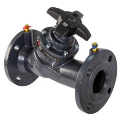 Клапан балансировочный (Ду40 мм) 150 мм, PN16, Ридан MNF-R2, (с ниппелями), механический