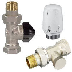 Комплект термостатический 1/2", PN10, Ридан TR-N/TR 74/LV-S, прямой, с приводом