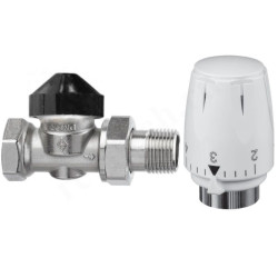 Комплект термостатический 1/2", PN10, Ридан TR-N/TR 74, прямой, с приводом