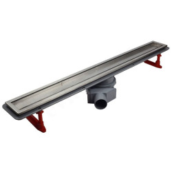 Душевой лоток Pestan Confluo Premium Line 850 (цвет 2в1 Stainless Steel/Ceramic, рамка Stainless Ste