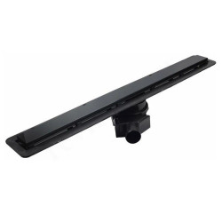 Душевой лоток Pestan Confluo Frameless Line 750 (цвет 2в1 Matte Black/Ceramic)