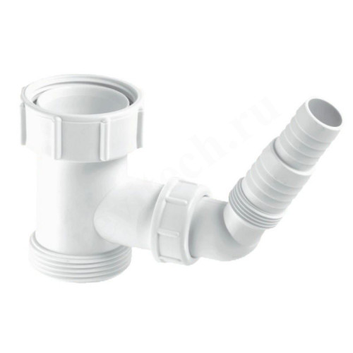 Муфта 40-1 1/2", McAlpine с адаптером под углом