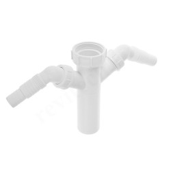 Вставка 40-40, McAlpine с 2-мя адаптерами под углом