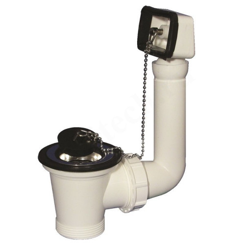 Слив с переливом и тарелкой 5/4", резьба 6/4", HL